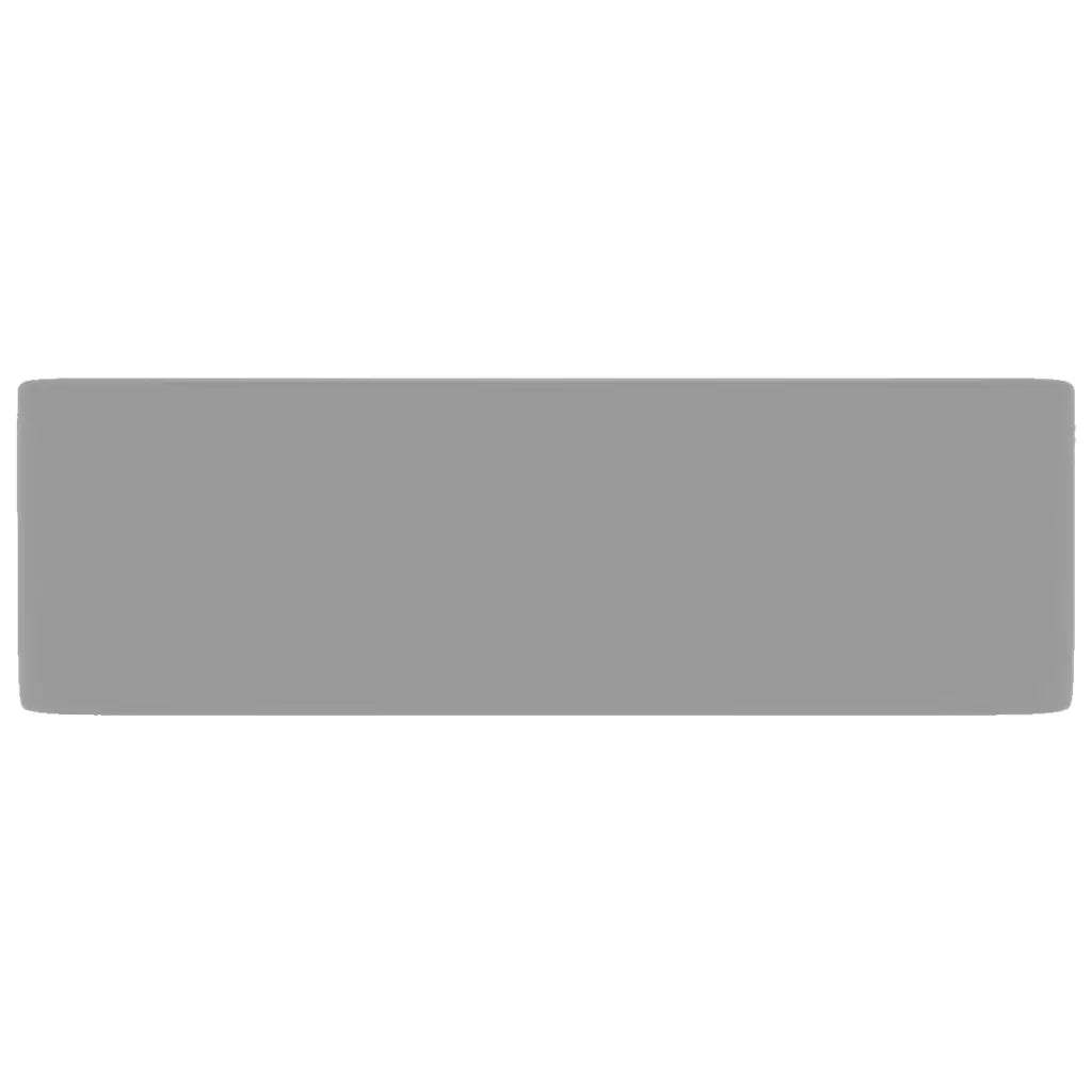 Lavandino Luxury Grigio Chiaro Opaco 41x30x12 cm in Ceramica cod mxl 41915