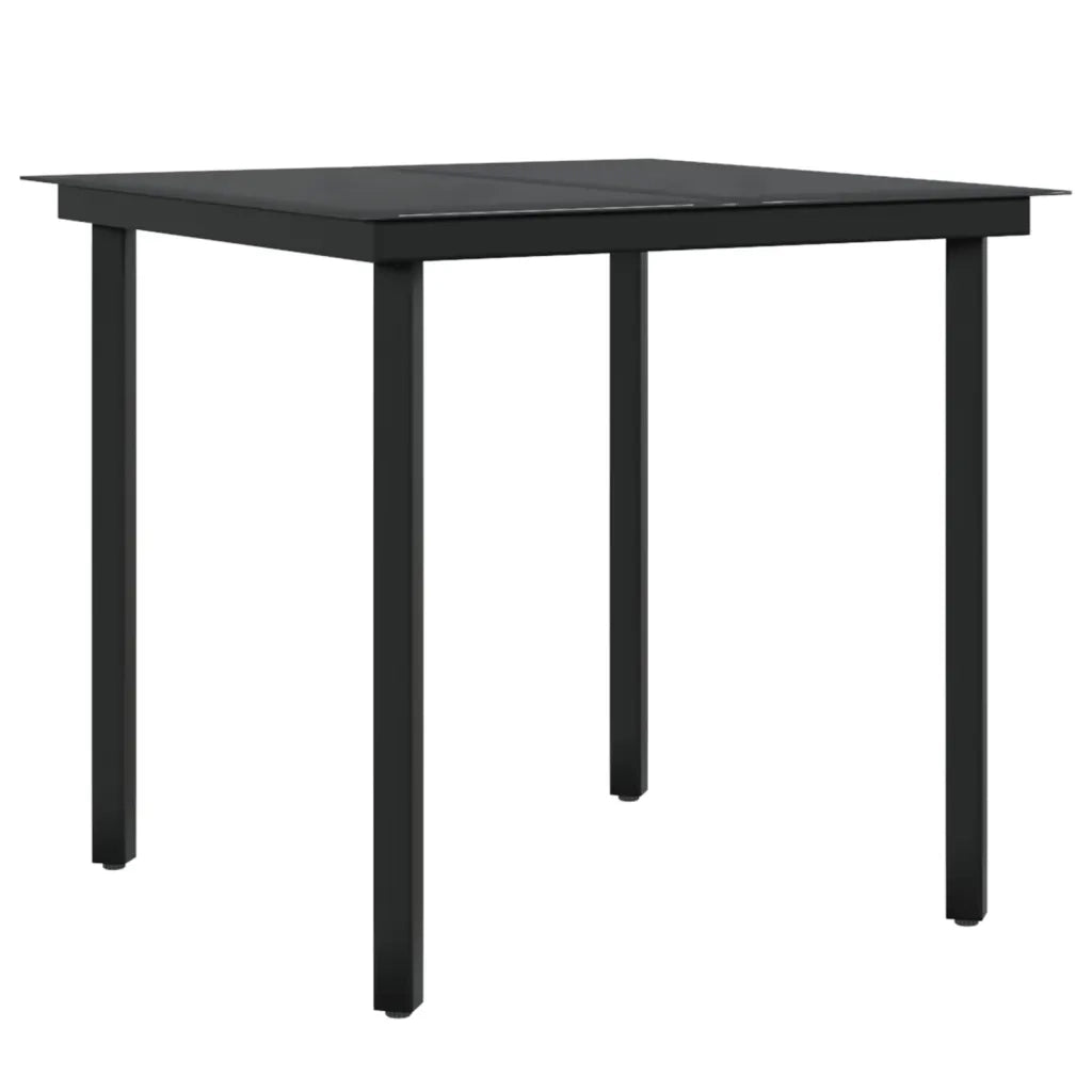 Set da Pranzo per Giardino 5 pz con Cuscini Marrone cod mxl 43969