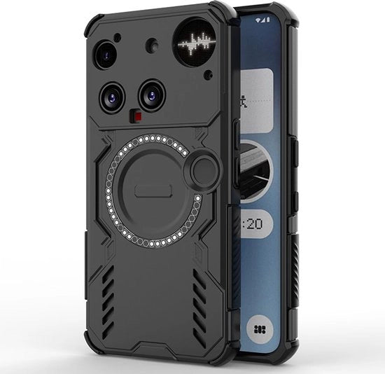 Custodia Schokresistente - Magnetica - Protezione Elevata - TPU/PC - Qualità Militare - Esclusiva per Nothing Phone (3) 5G - Custodia per Telefono