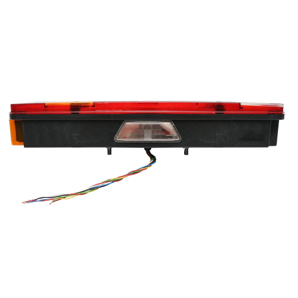 Luce freno posteriore sinistra Scania serie 4, Volvo FH, FL, FM con 7 funzioni 500x130x80mm Codice OEM 1387877