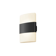 Maytoni applique moderna Rom 1 luce LED integrato IP54 grafite alluminio diffusore acrilico