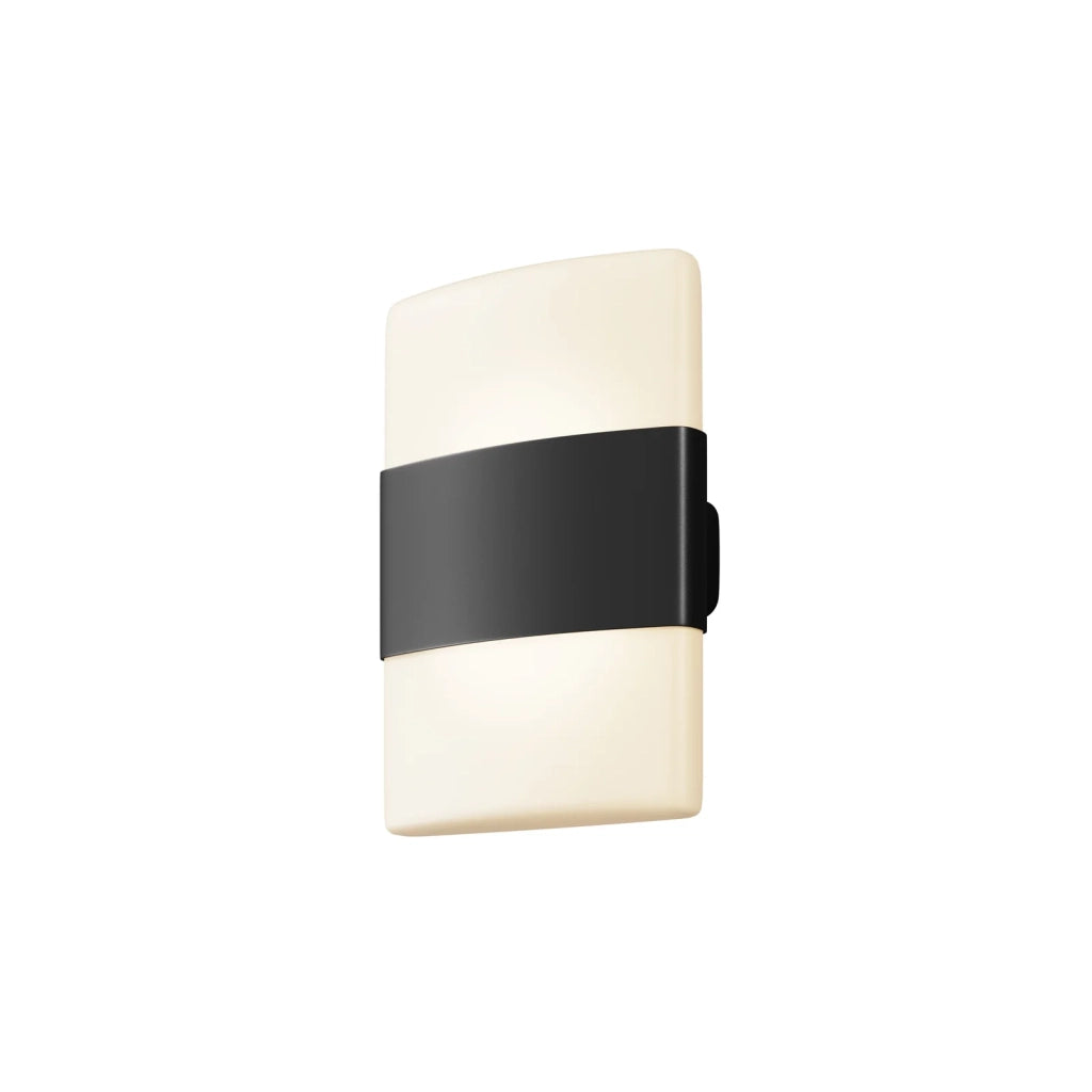 Maytoni applique moderna Rom 1 luce LED integrato IP54 grafite alluminio diffusore acrilico