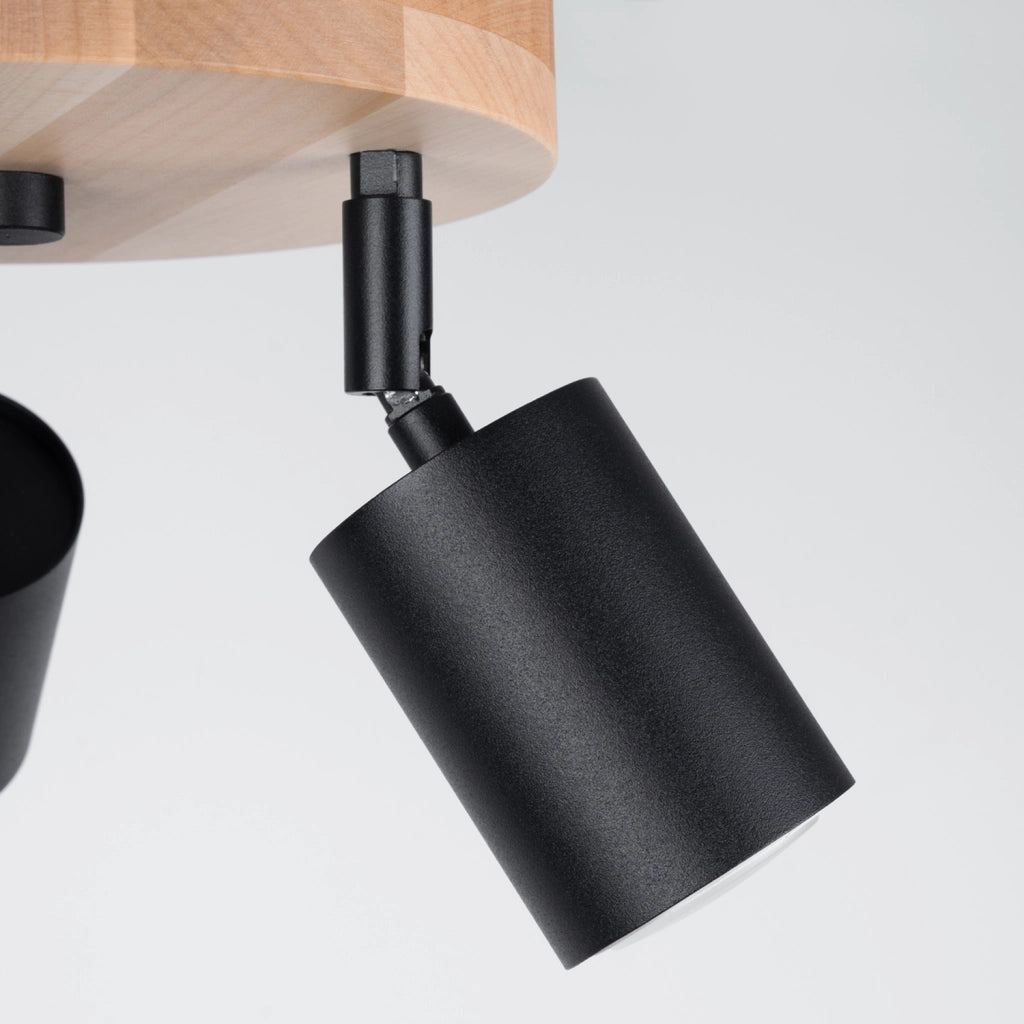 Lampada a soffitto VERDO 3P nero