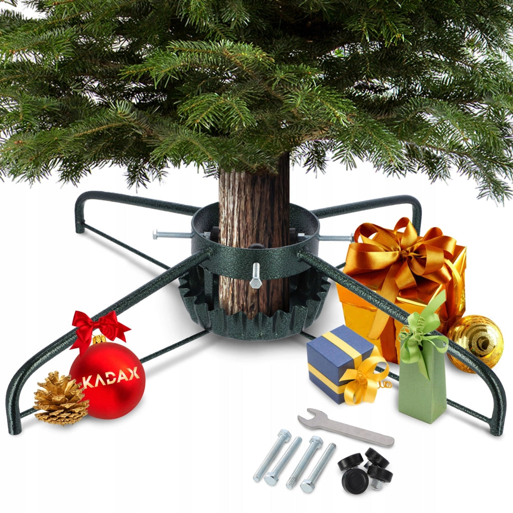Supporto per albero di Natale KADAX 3M in metallo con ciotola