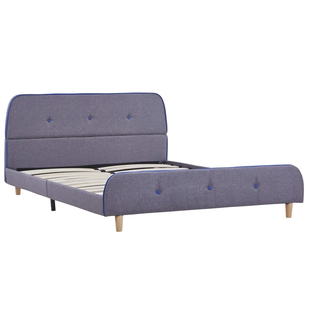 Giroletto senza Materasso Grigio Chiaro 140x200 cm Tessuto 280923