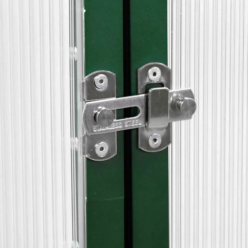 vidaXL Telaio Serra con Base Verde 169x169x202 cm in Alluminio