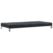 Copertura Tavolo Tinta unita Nero 202 x 92 x 15 cm Tessuto