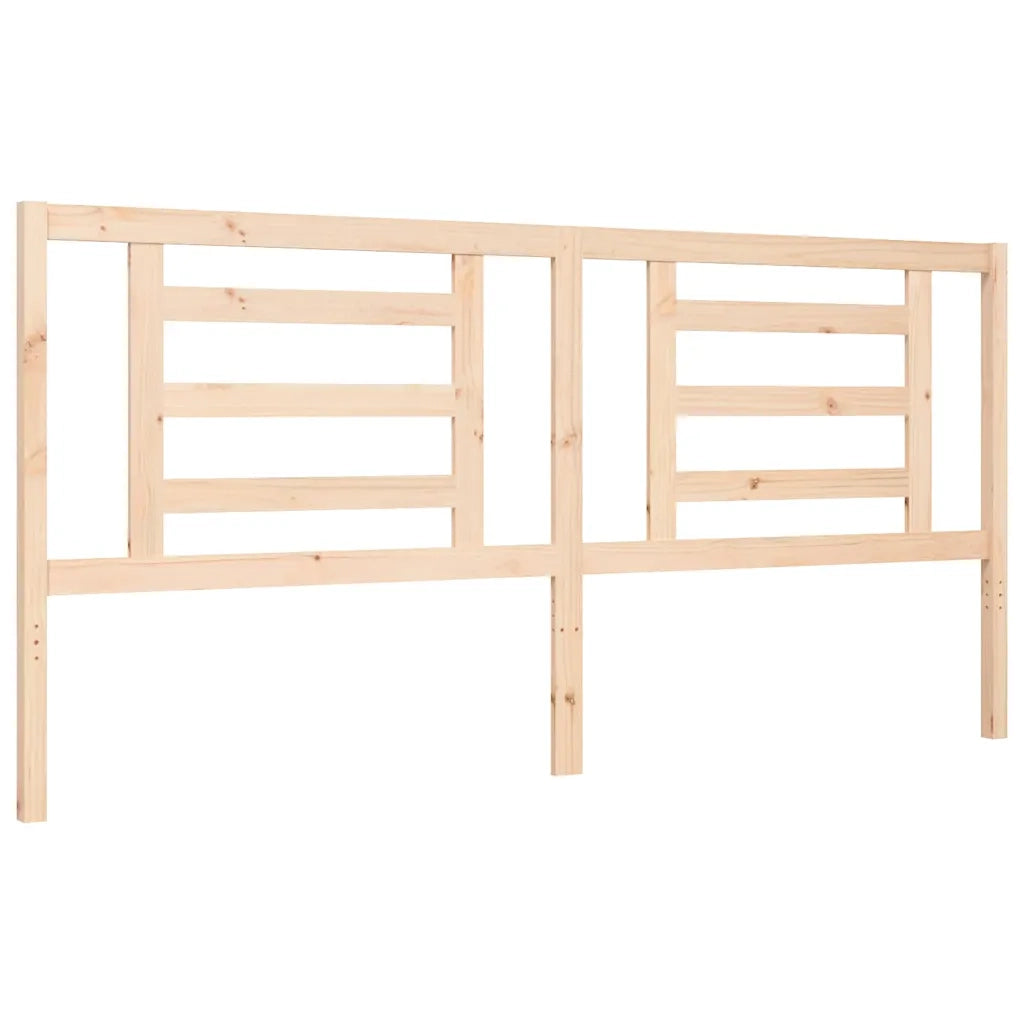 Giroletto senza Materasso-Struttura Letto 200x200 cm in Legno Massello di Pino 243163