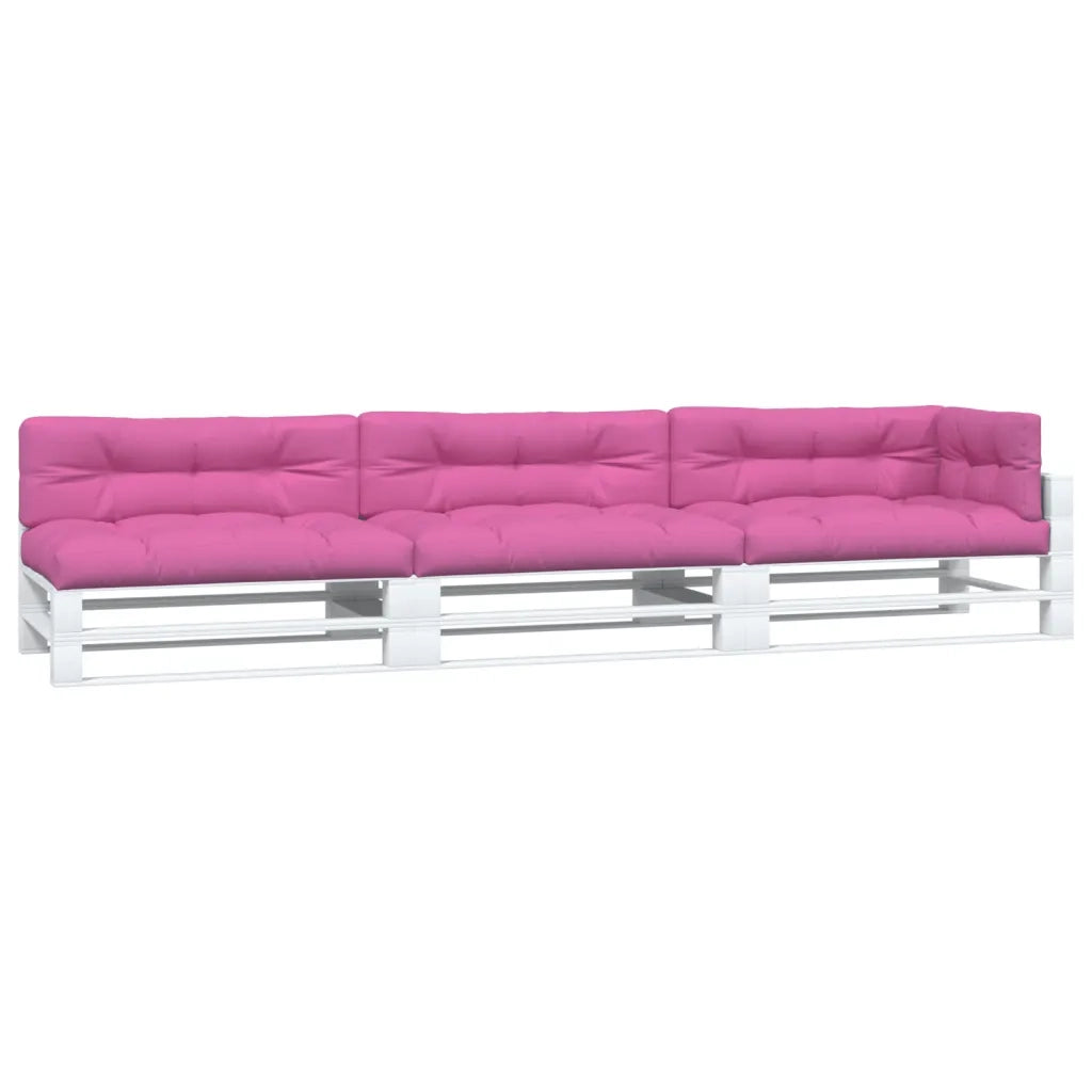 Cuscini per Pallet 7 pz Rosa in Tessutocod mxl 76879