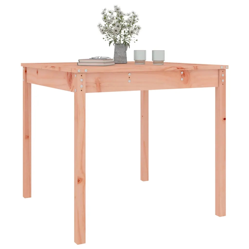 Tavolo da Giardino 82,5x82,5x76 cm in Legno Massello di Douglas 823967