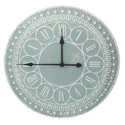 Orologio metallo verde cm ø59x3
