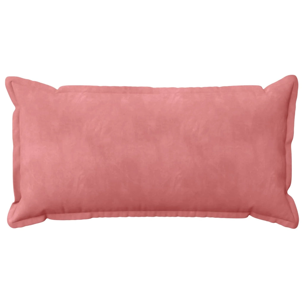Federa 6 pcs HOUTEN Rosa 40 x 70 cm Velluto 917763