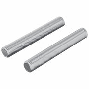 Asta Filettata 2 pz Argento 8 x 55 mm Acciaio CFW5107181