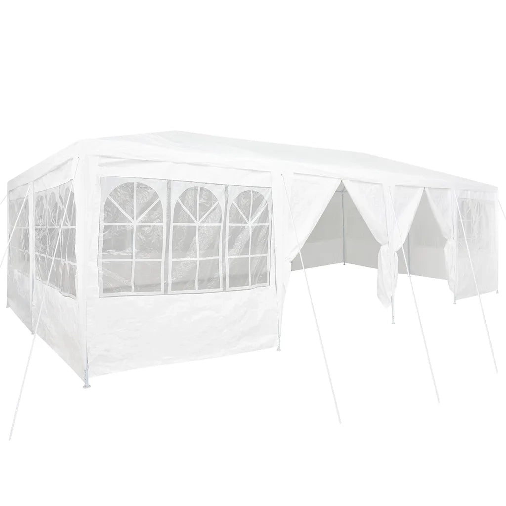 Tenda Party-Tenda da festa Bianco 800 x 400 x 266 cm Polietilene
