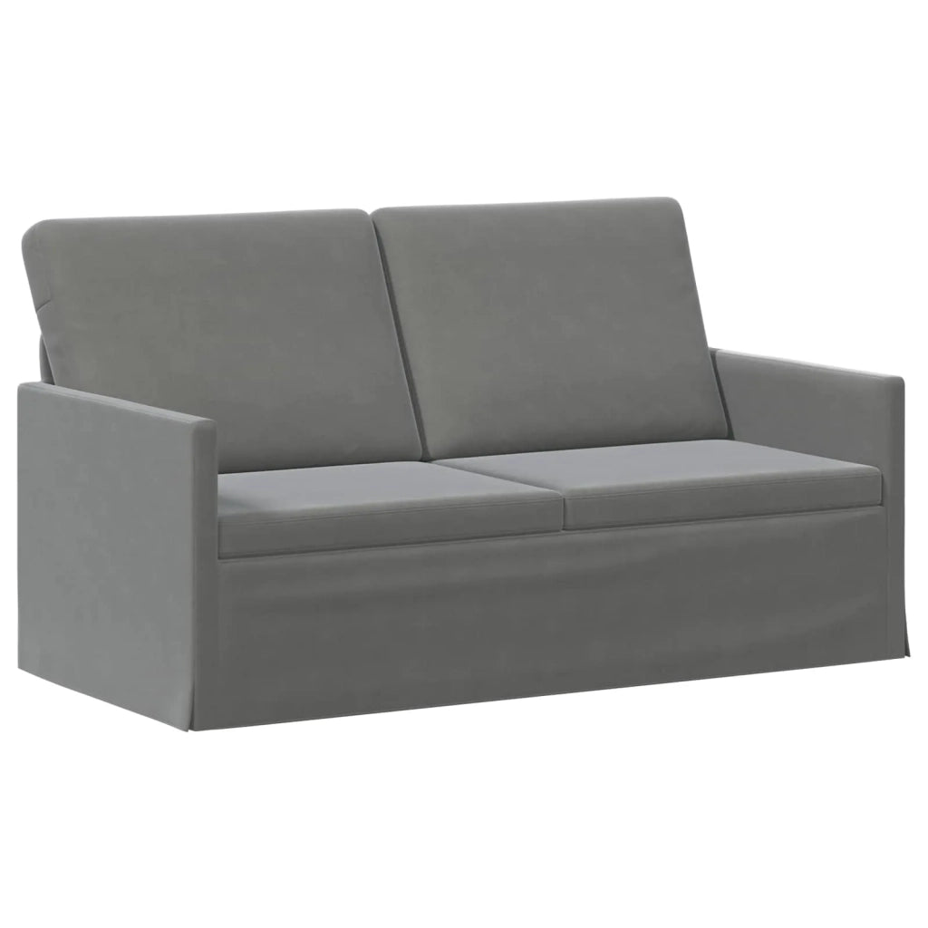 Set di divani 2 pcs Grigio Scuro Velluto (V) 3433204