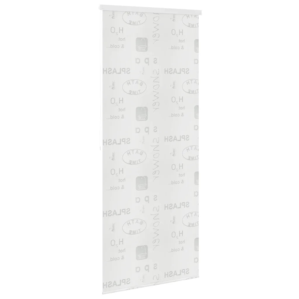 Tenda a Rullo per Doccia 100x240 cm Schizzi 142872