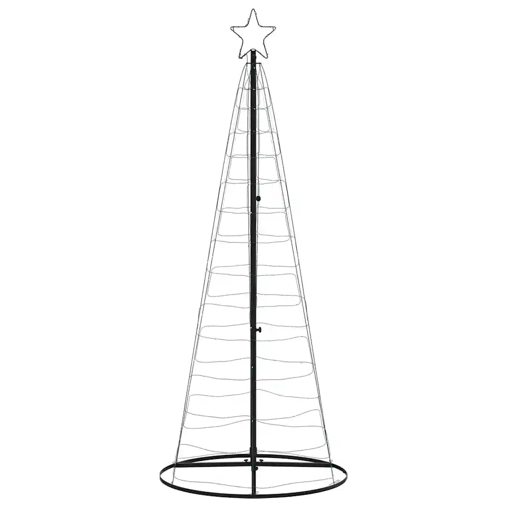 Albero di Natale a LED-Luci decorative natalizie 200 LED Blu 182 cm