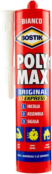 Bostik Poly Max Original Express Colla di Montaggio e Sigillante Universale