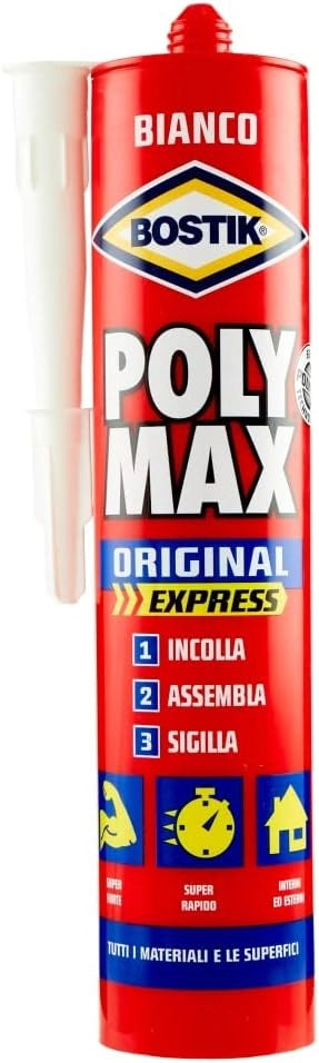Bostik Poly Max Original Express Colla di Montaggio e Sigillante Universale