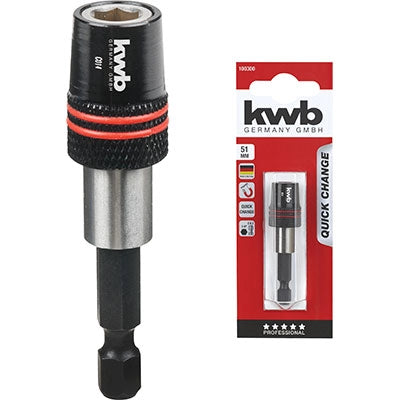 PORTAINSERTO RAPIDO MAGNETICO KWB  ATTACCO 1/4F MM 65