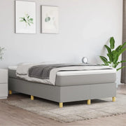 Struttura Letto a Rete a Molle Grigio Chiaro 120x200 cm Tessuto 3120945