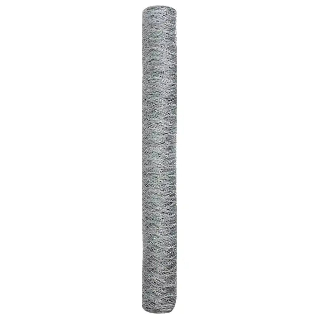 Recinzione Esagonale Argento 1 x 50 m Acciaio zincato 42005719
