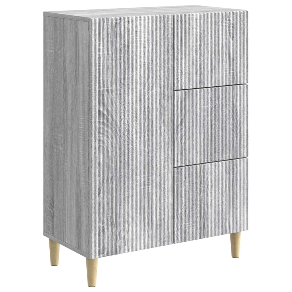 Credenza Grigio Sonoma 66 x 34,5 x 90 cm Legno ingegnerizzato