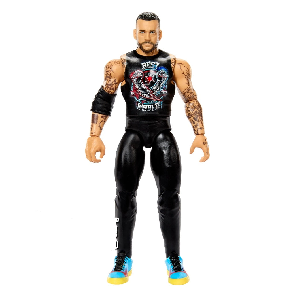 WWE Main Event - CM Punk, Superstar collezionabile Top Picks, action figure con 14 punti di articolazione e aspetto real