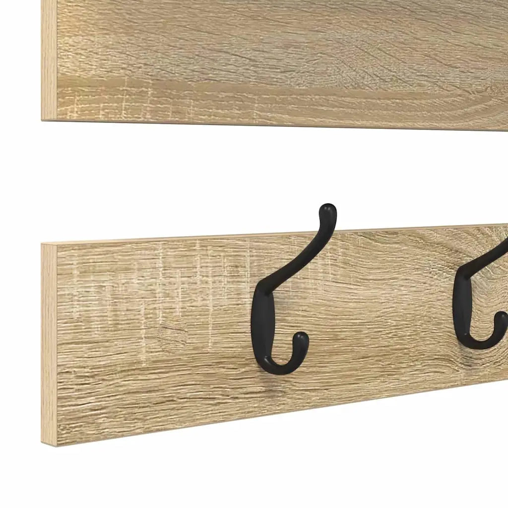 Appendiabiti a muro Rovere Sonoma 90 x 15 x 36 cm 874421