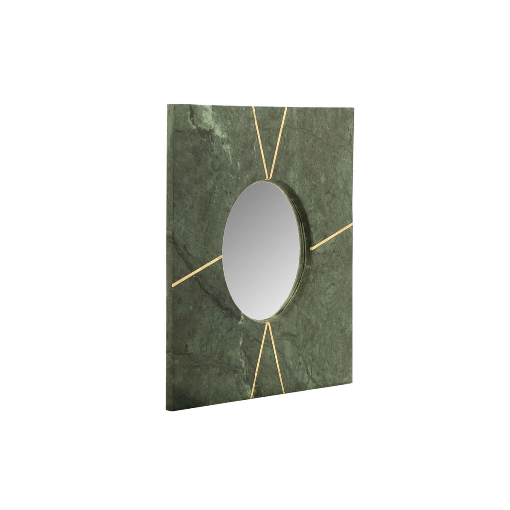 Specchio da parete Dexter in marmo verde