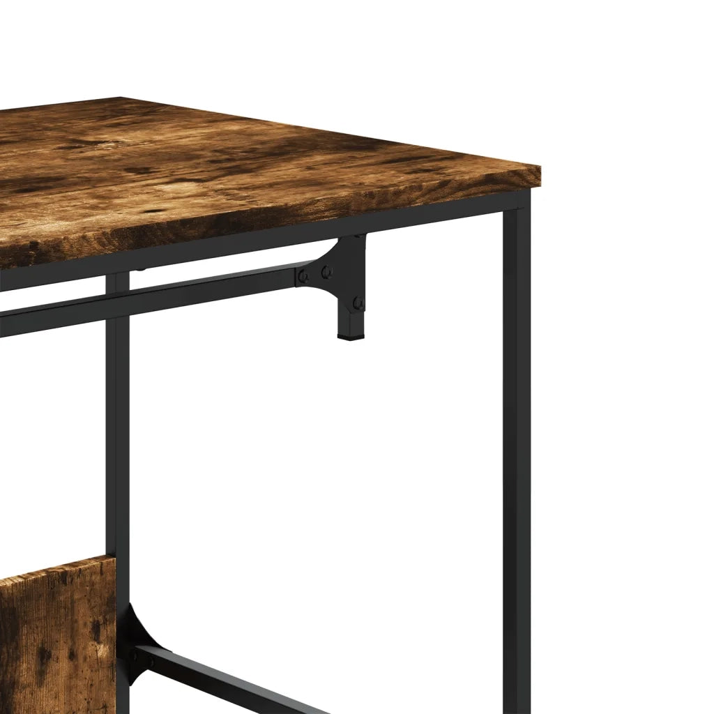 vidaXL Armadio Rovere Fumo 90x50x180 cm in Truciolato