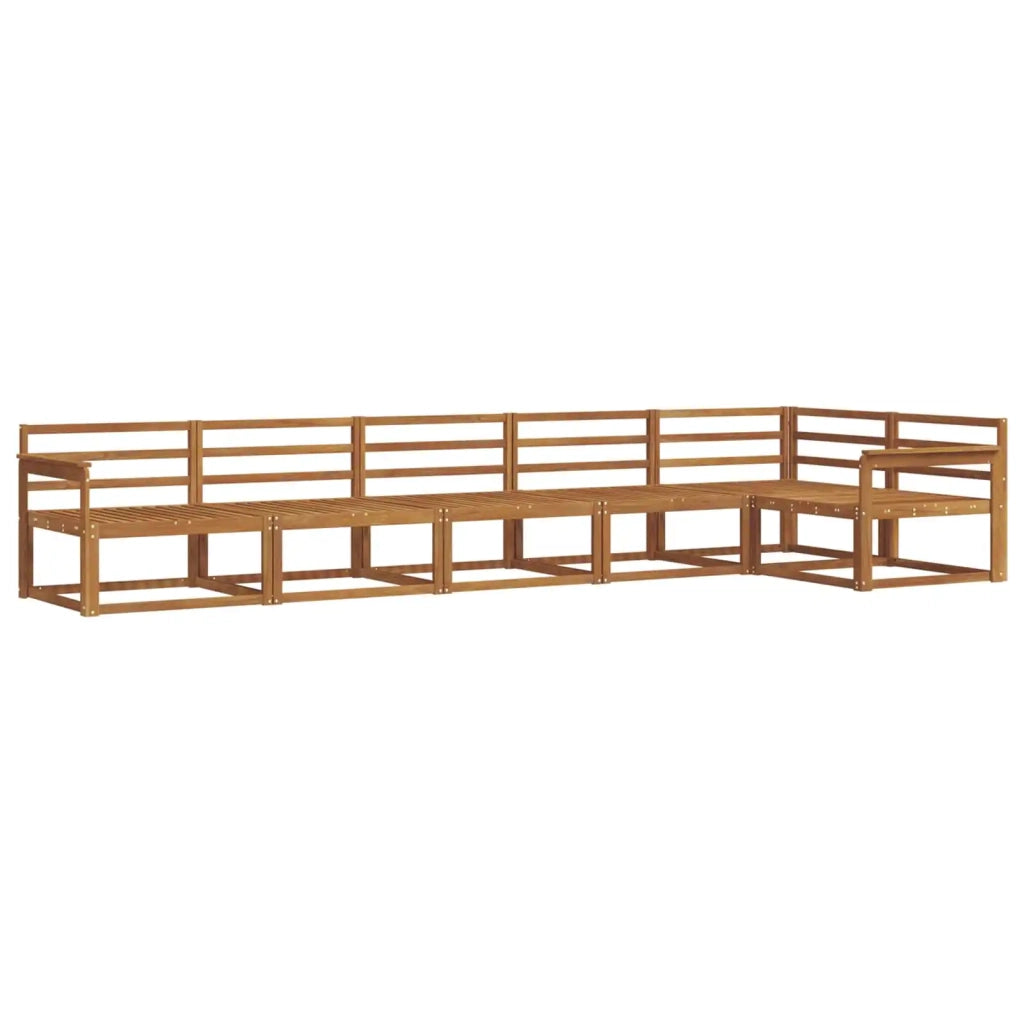 Set di divani da esterno 6 pcs Naturale 3367637