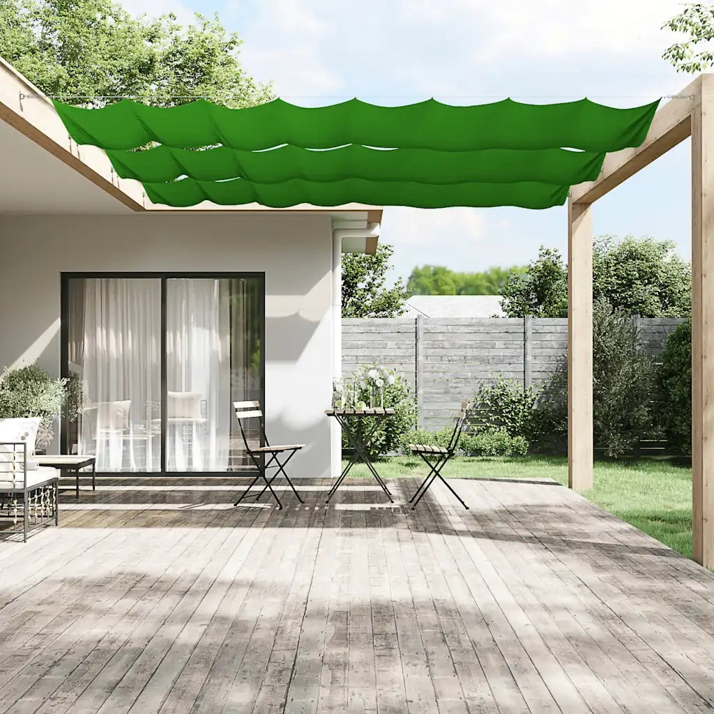 Paravento Verticale Verde Chiaro 60x600 cm in Tessuto Oxford CFW5706320