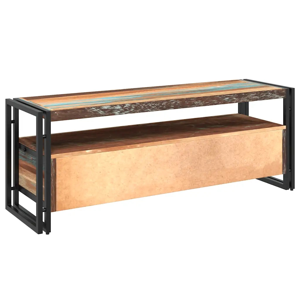 Mobile Porta TV in Legno Massello Anticato cod mxl 15235