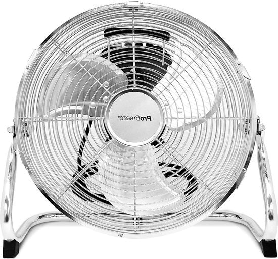 Ventilatore Metallico Robusto - 30cm Veloce Voloerabile per Ufficio Casa e Palestra - 3 Velocità - 110 gradi Oscillante Ventilatore con Testa Regolabile - Turbo Ventilatore di Circolazione Potente