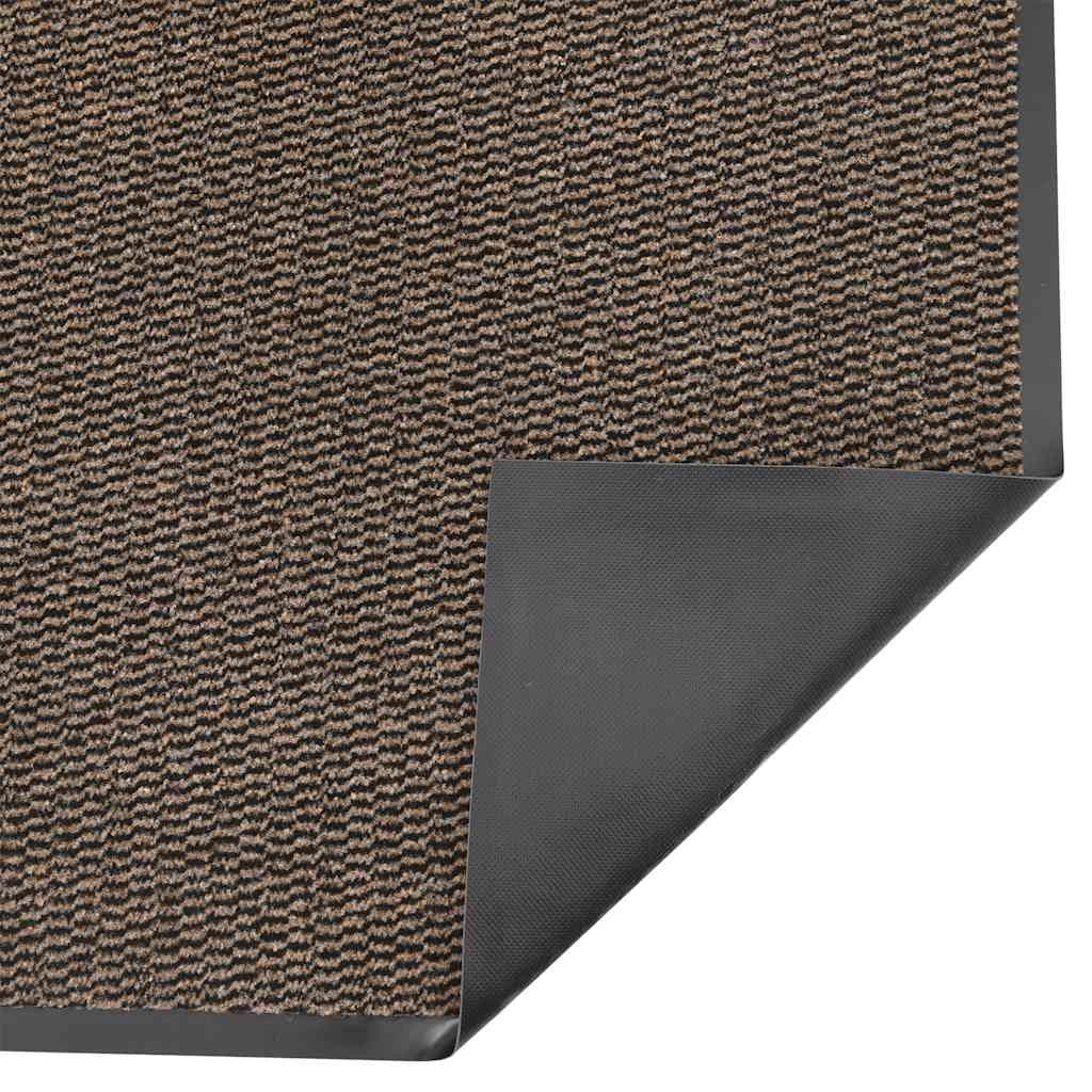 Zerbino assorbente rettangolare per interni ed esterni 115 x 500 cm in polipropilene marrone 02_0058136