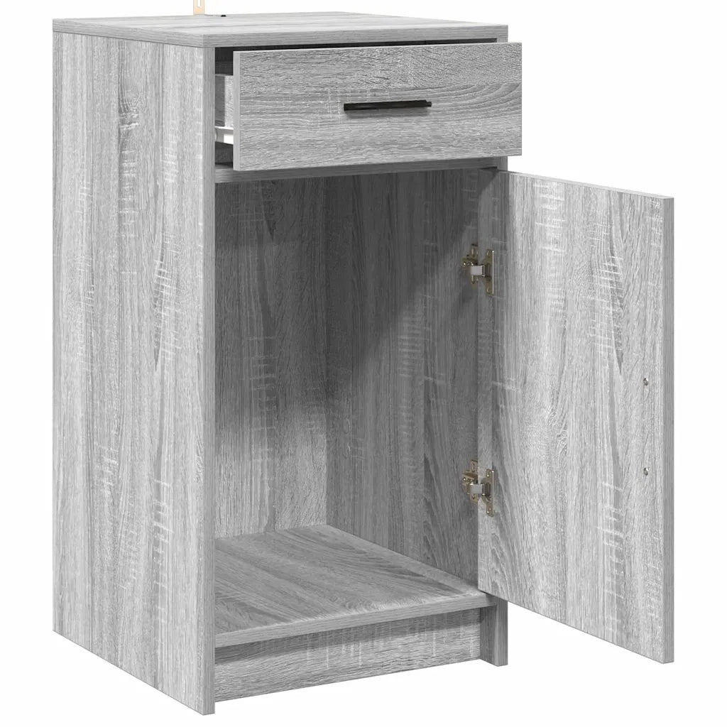 Credenza-Buffet-Armadio da cucina Grigio sonoma 40 x 40.5 x 75 cm Legno multistrato