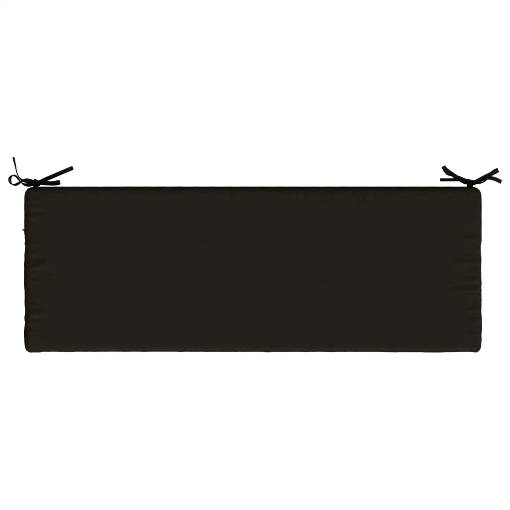 Cuscini per Panchina a 2 Pezzi SOEST 2 pz 100% Poliestere Nero 949617