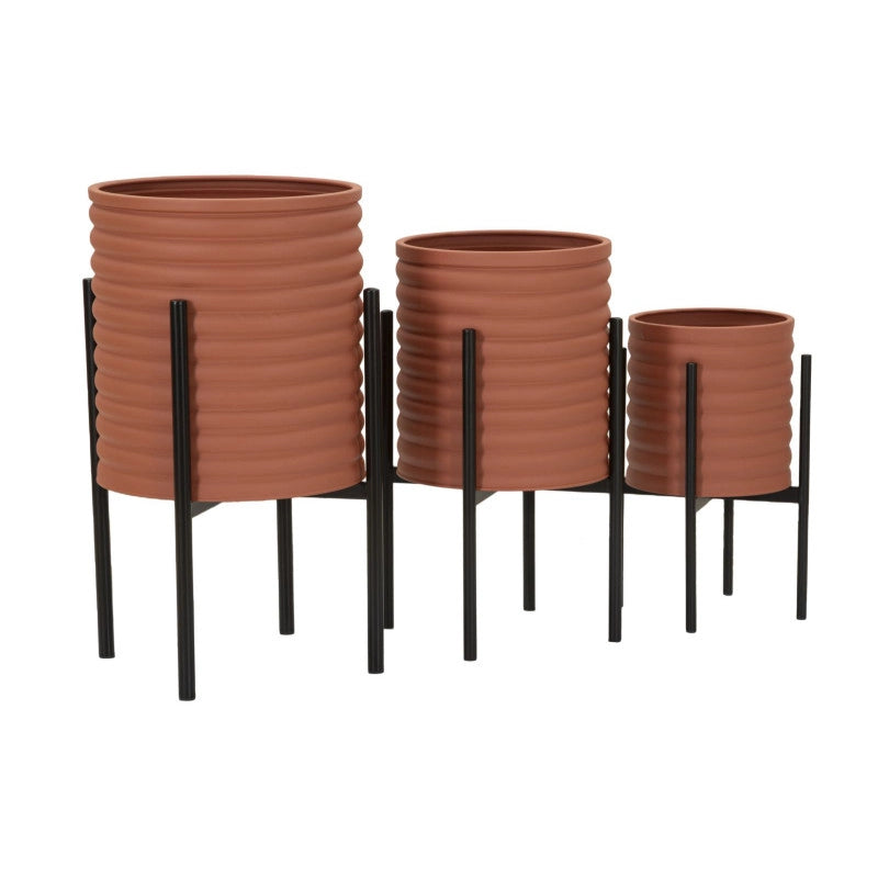 Porta Vasi Milly Tris cm ø 36x56,5-30x48,5-24x37,5