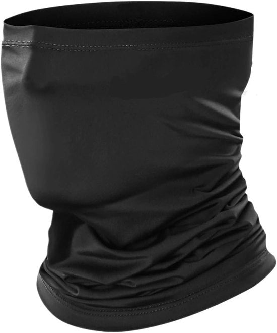 Maschera da Ciclista, Lavabile, Riciclabile, Respirabile, Impermeabile al Vento, Mezza Faccia, Protezione Solare, Maschera da Ciclista (Nero)
