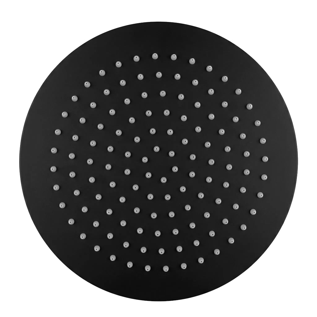 Soffione Doccia Rotondo Rea Js-p014b 25cm Black