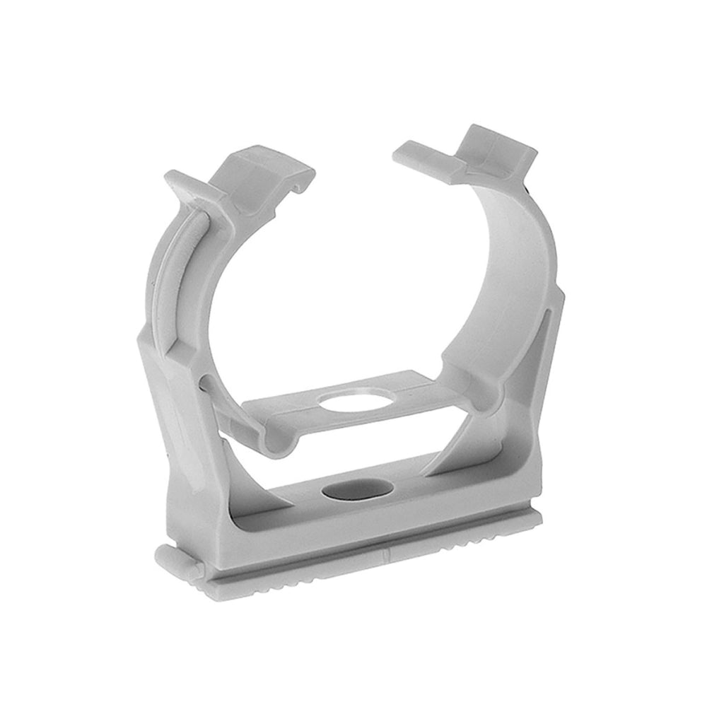 FISSATUBO CHIUSO NYLON- D. tubo fissabile 25 mm- FISCH- pezzi 100