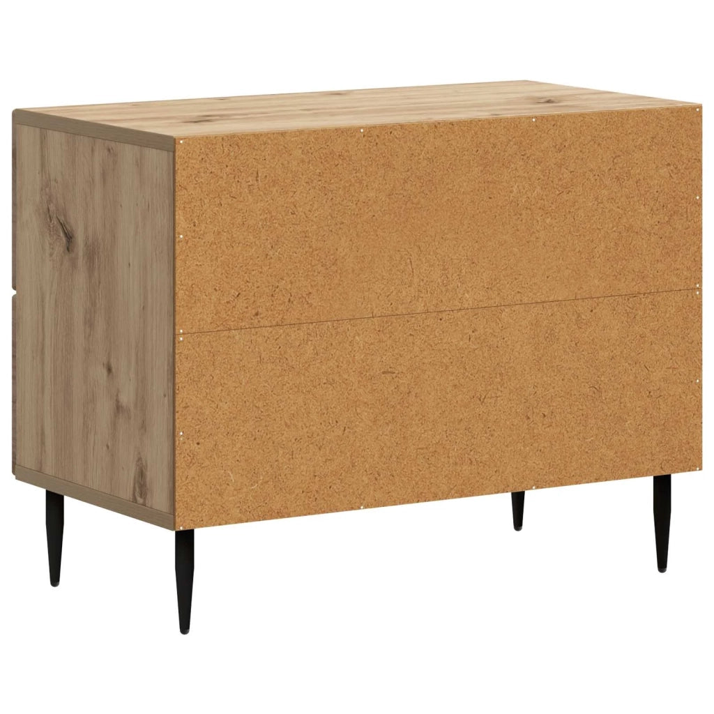 Armadio da Notte Rovere Artigianale 62 x 34,5 x 47,5 cm 894784
