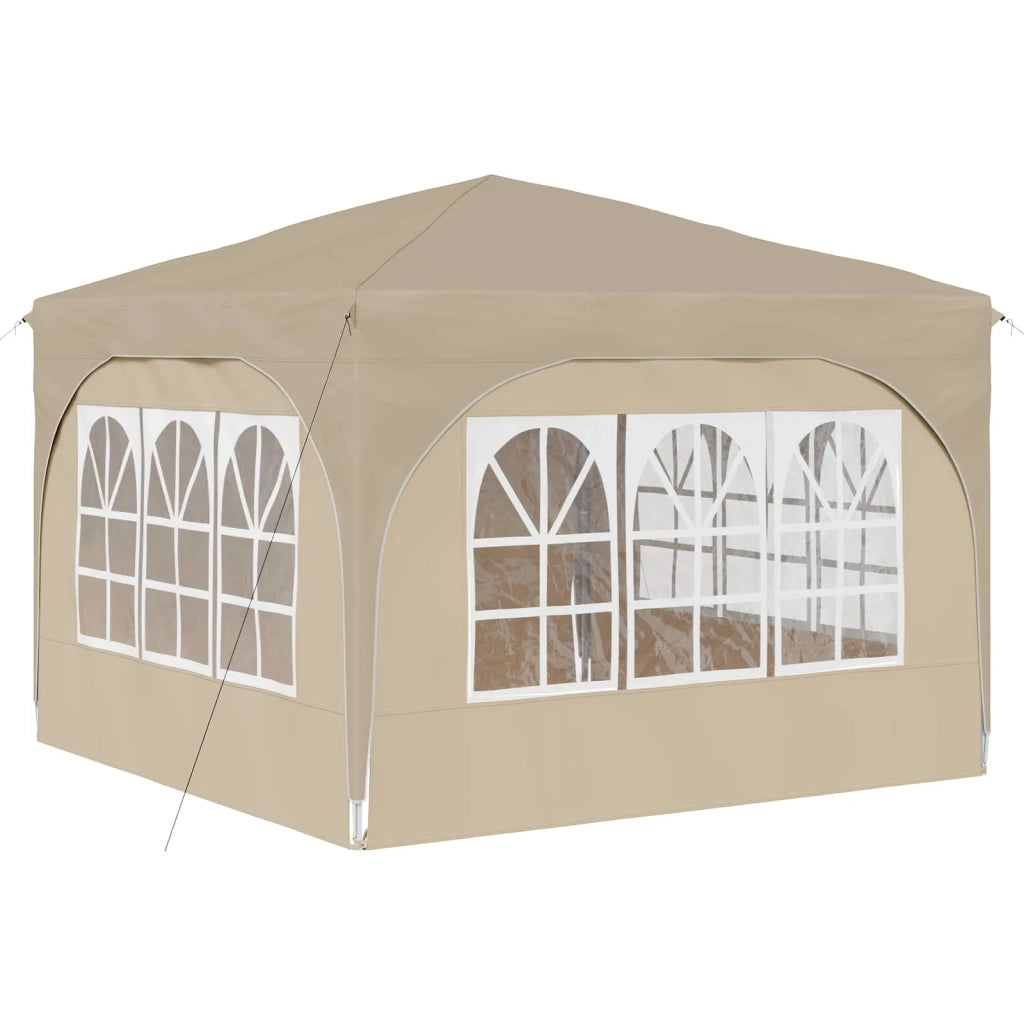 Tenda per feste a pop-up 290 x 290 x 245 cm Crema 42019867