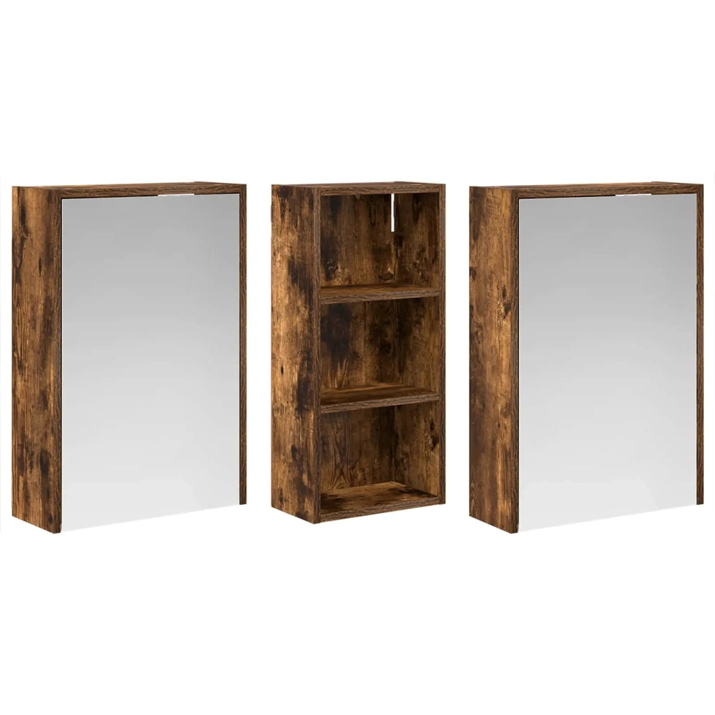 Set di Armadi da Bagno 3 pcs 116 x 16 x 62,5 cm 3403812