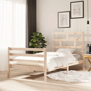 Giroletto-Struttura Letto in Legno Massello di Pino 100x200 cm 301533