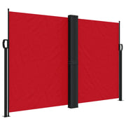 Tenda da Sole | Tenda parasole Laterale Retrattile Rossa 160x1200 cm