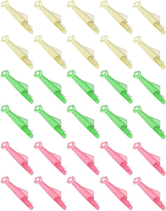 30 pezzi di filo per avvitare ago - Macchina per avvitare ago automatica per macchina da cucire 31mm - Multicolore