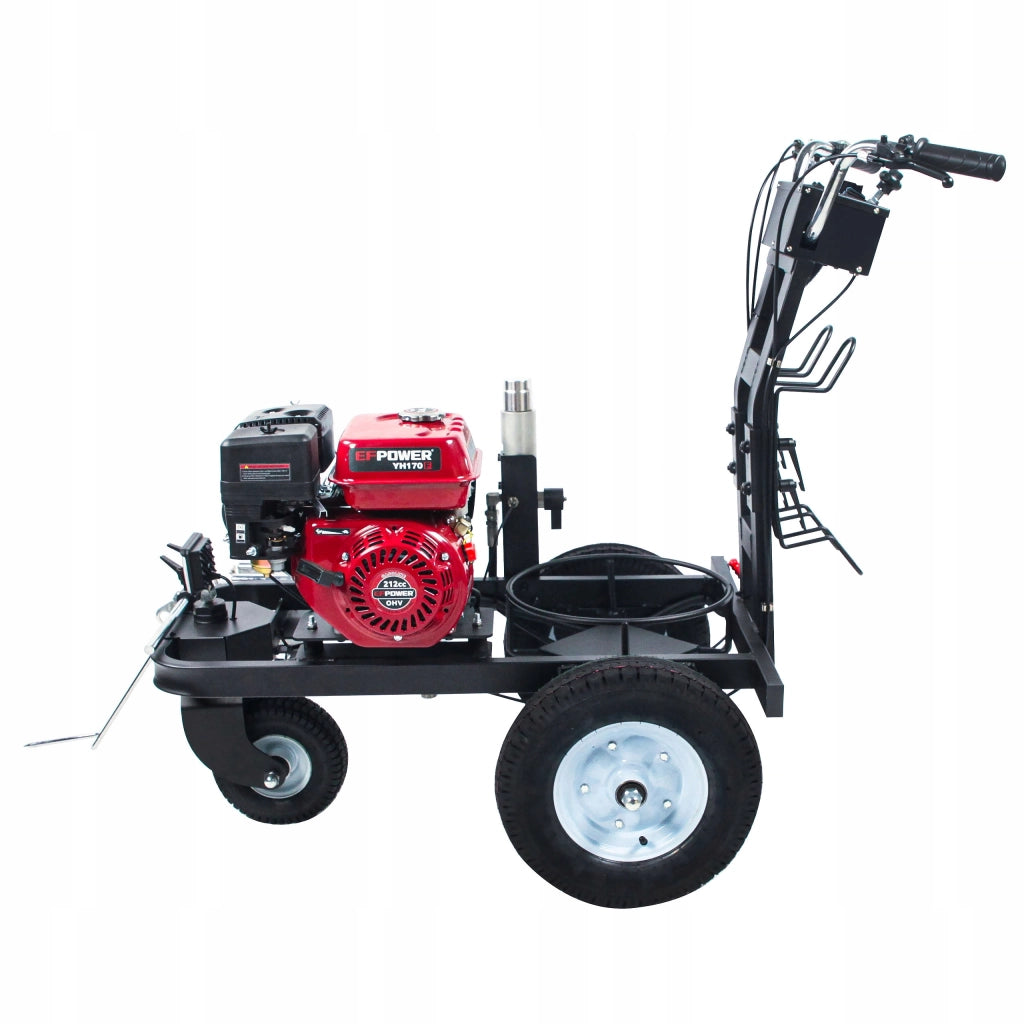 Traccialinee Stradale Zenthril PowerXcellence Atlas Q – Motore a Benzina 7P | 23 MPa | 6 L/min | 2 Pistole