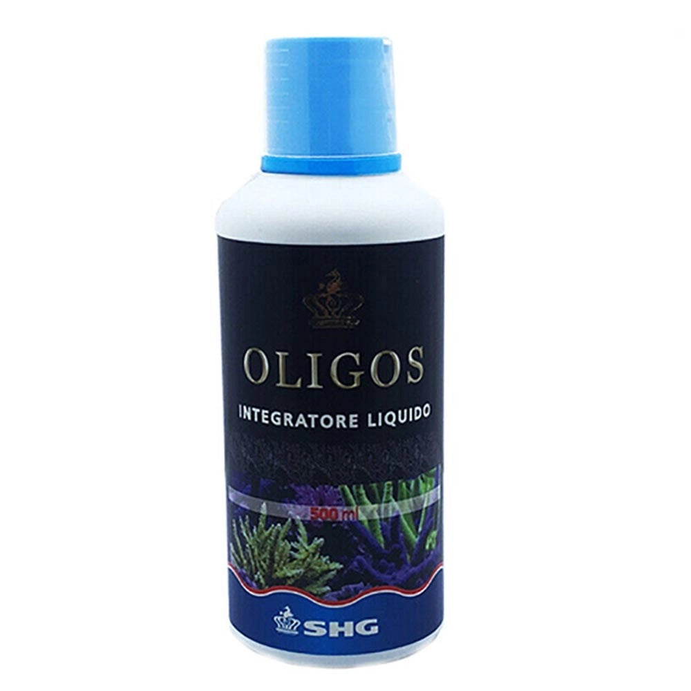 SHG Oligos - Integratore liquido di oligoelementi a base di iodio, litio, manganese, nichel, molibdeno e zinco Formato: 500 ml